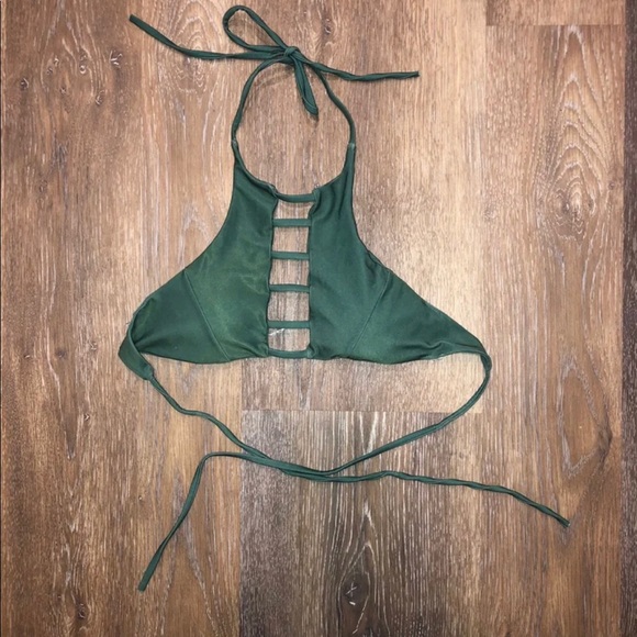 Olive/Army green swim suit top - Picture 1 of 2